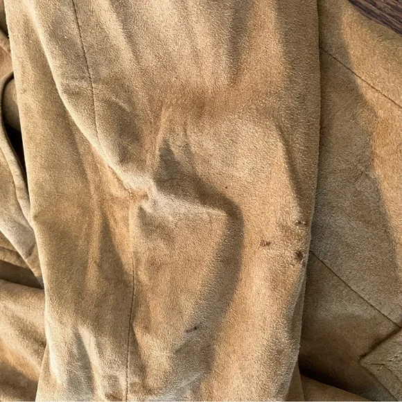 Dior Vintage Suede Tan Sport Coat Classic Tailored Blazer 40R - Picture 7 of 10